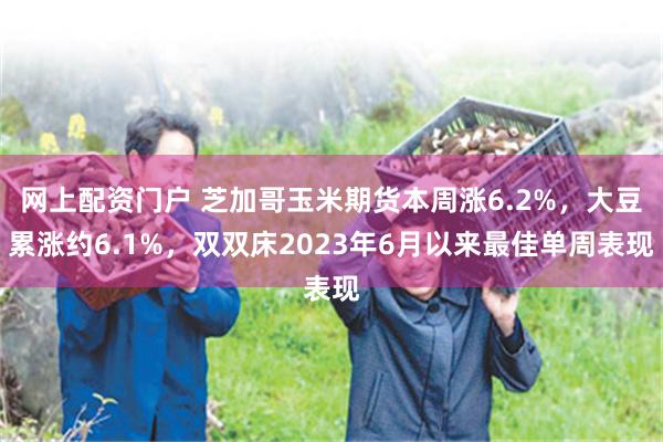 网上配资门户 芝加哥玉米期货本周涨6.2%，大豆累涨约6.1%，双双床2023年6月以来最佳单周表现